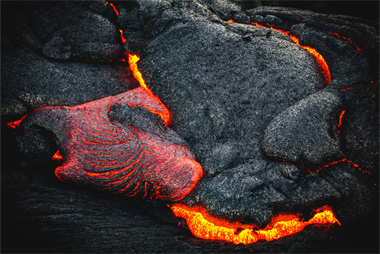 Lava flow